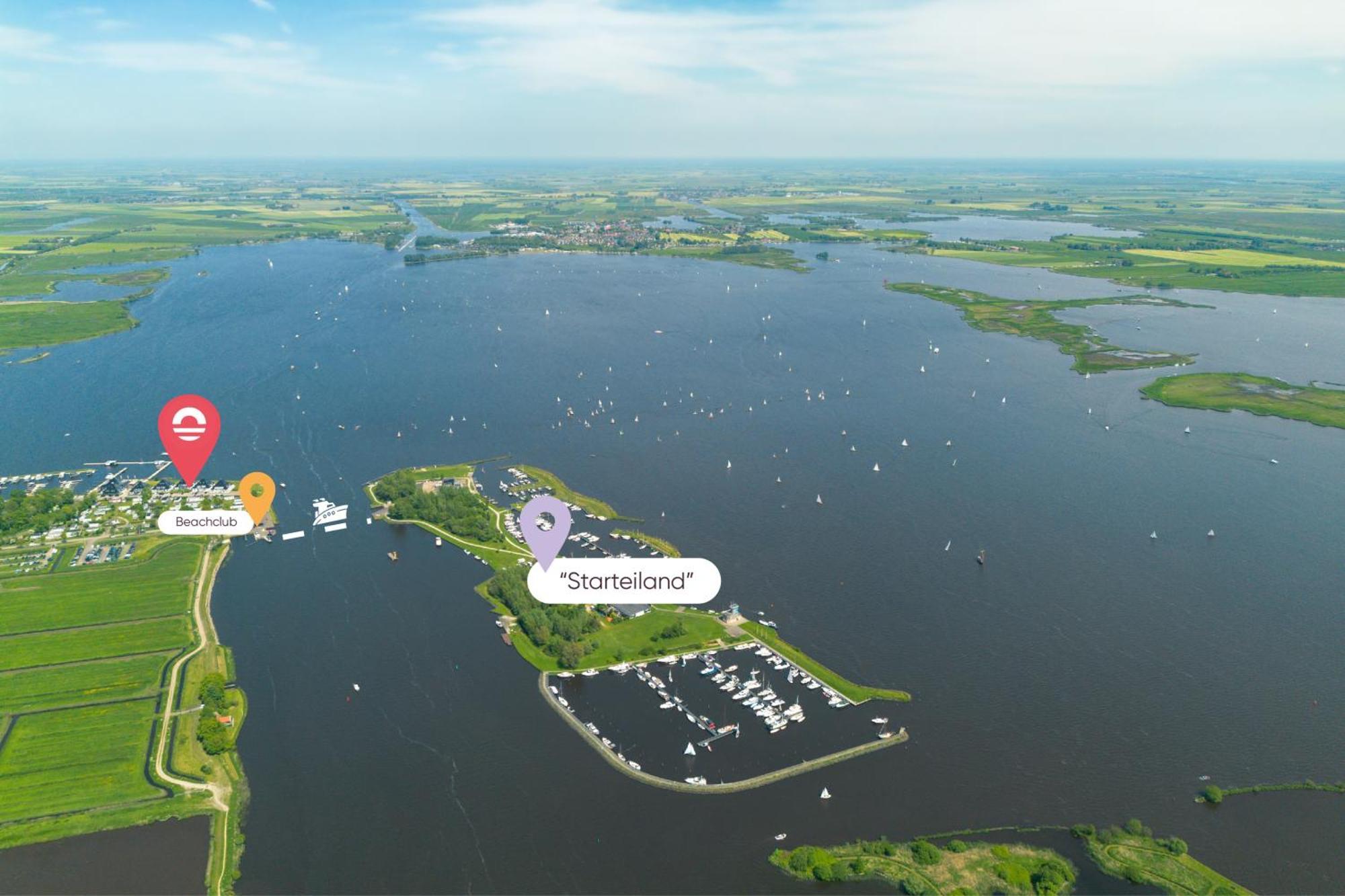 Welcome In - Houseboat 'Elysium' Met Eigen Aanlegsteiger Sneek - Offingawier ภายนอก รูปภาพ